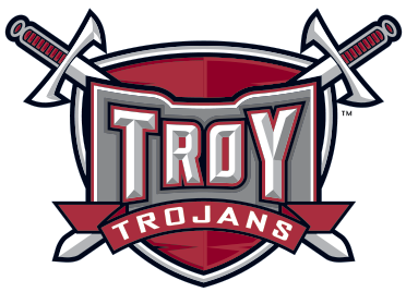 Troy Trojans Logo College Football Logos, Football - Boise State Vs Troy (375x375), Png Download