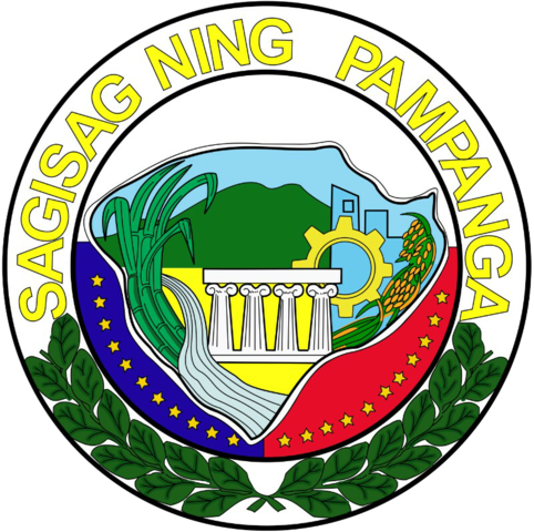 241 × 240 Pixels - Official Seal Of Pampanga (482x480), Png Download