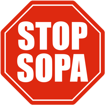 Stop Sopa (350x350), Png Download