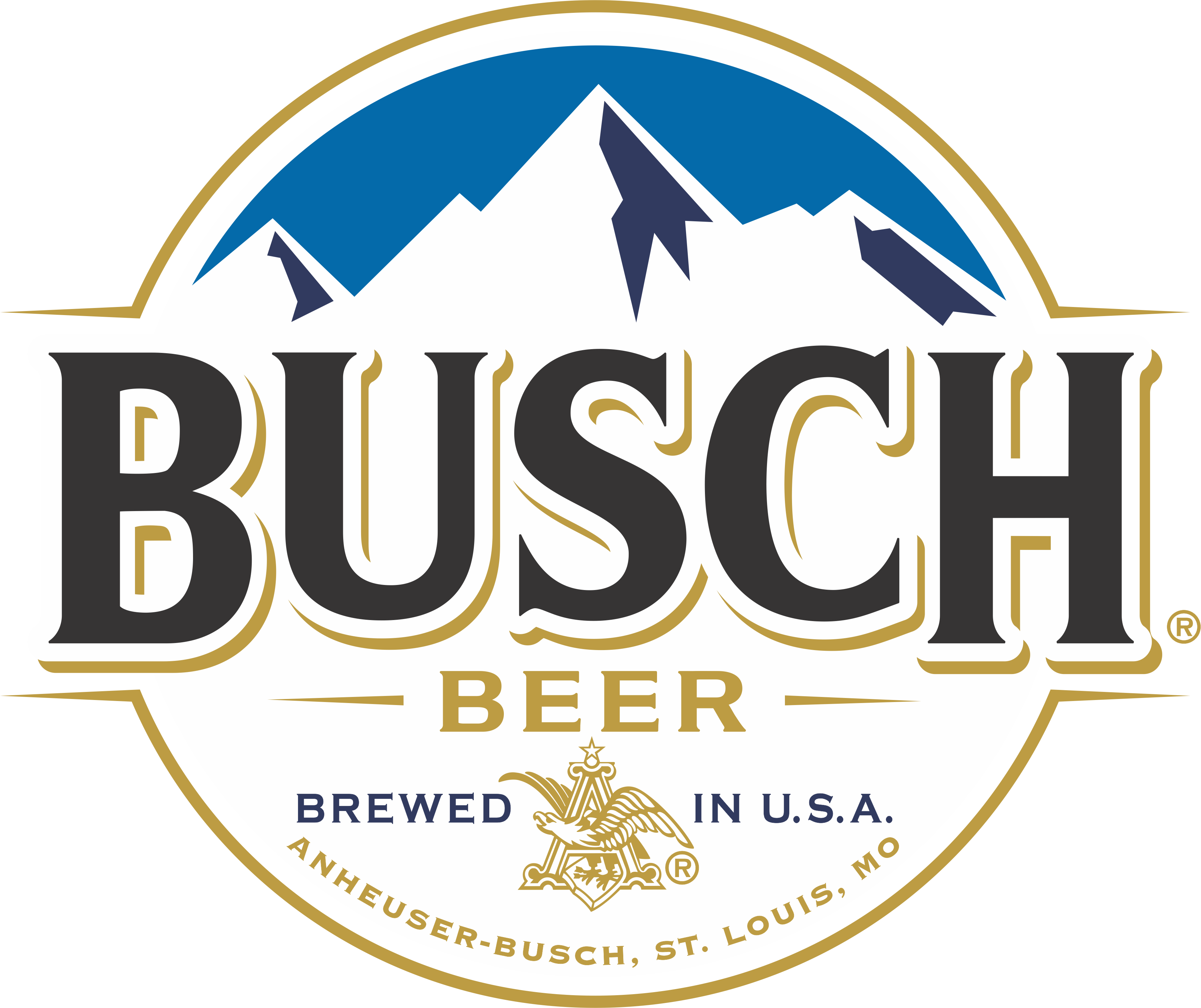 Anheuser-busch - Busch Beer Can (3559x2988), Png Download