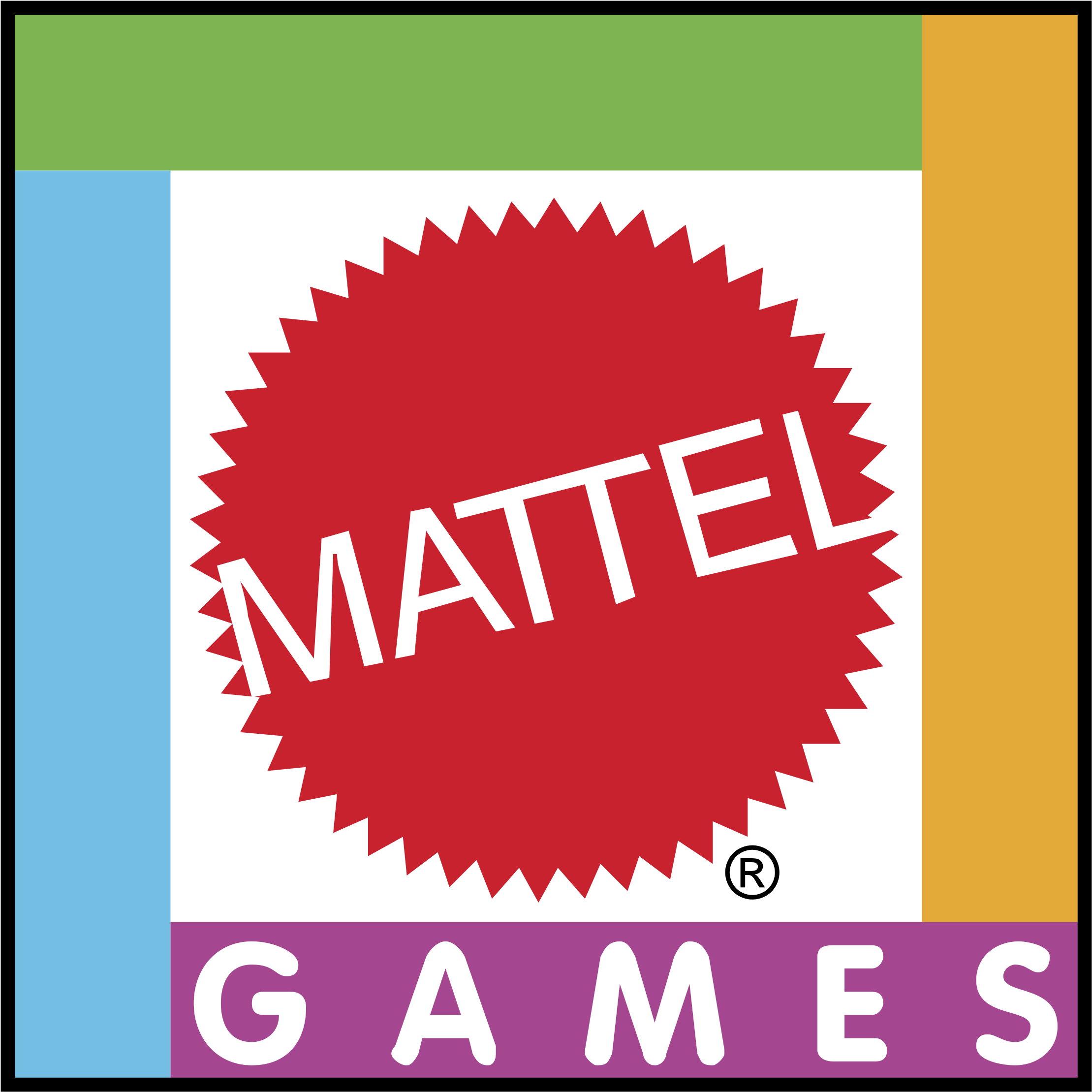 Mattel Games Logo Png Transparent - Jurassic World Legacy Collection Velociraptor (2400x2400), Png Download