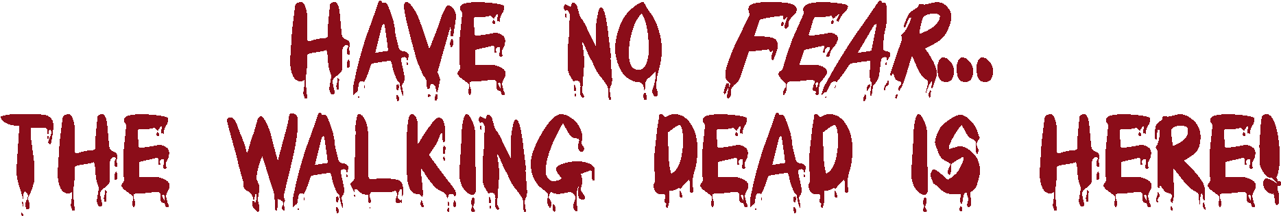 The Walking Dead Graphic Novels/comic Books On Display - Png Text Hd By Dead (2006x413), Png Download