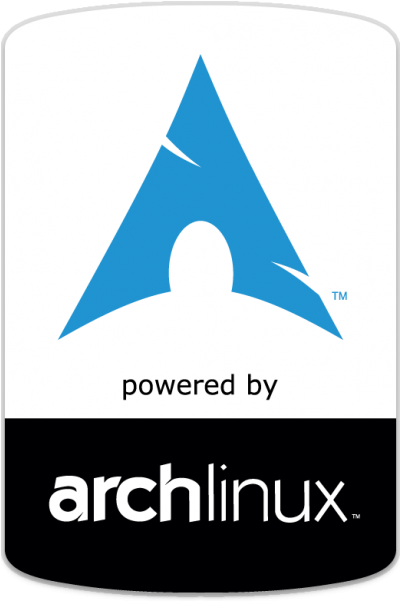 View Samegoogleiqdbsaucenao Arch Sh-600x600 , - Powered By Arch Linux (600x600), Png Download