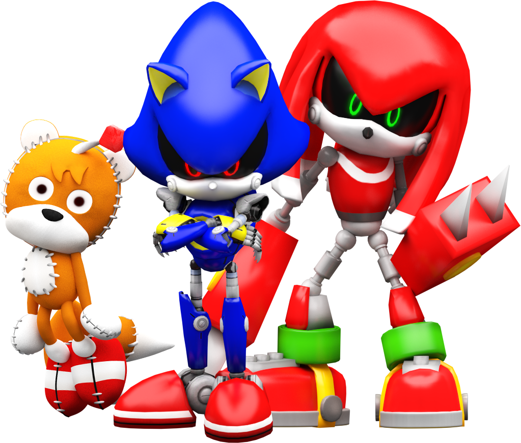 Sonic & Knuckles Sonic R Sonic Lost World Sonic Heroes - Nibroc Rock Team Sonic (1023x871), Png Download