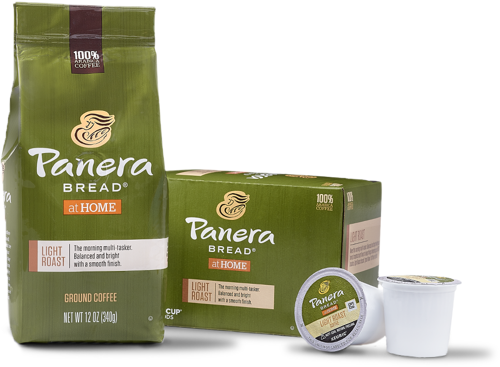 Light Roast Coffee - Panera Bread Coffee Light Roast Keurig K Cup (1280x993), Png Download
