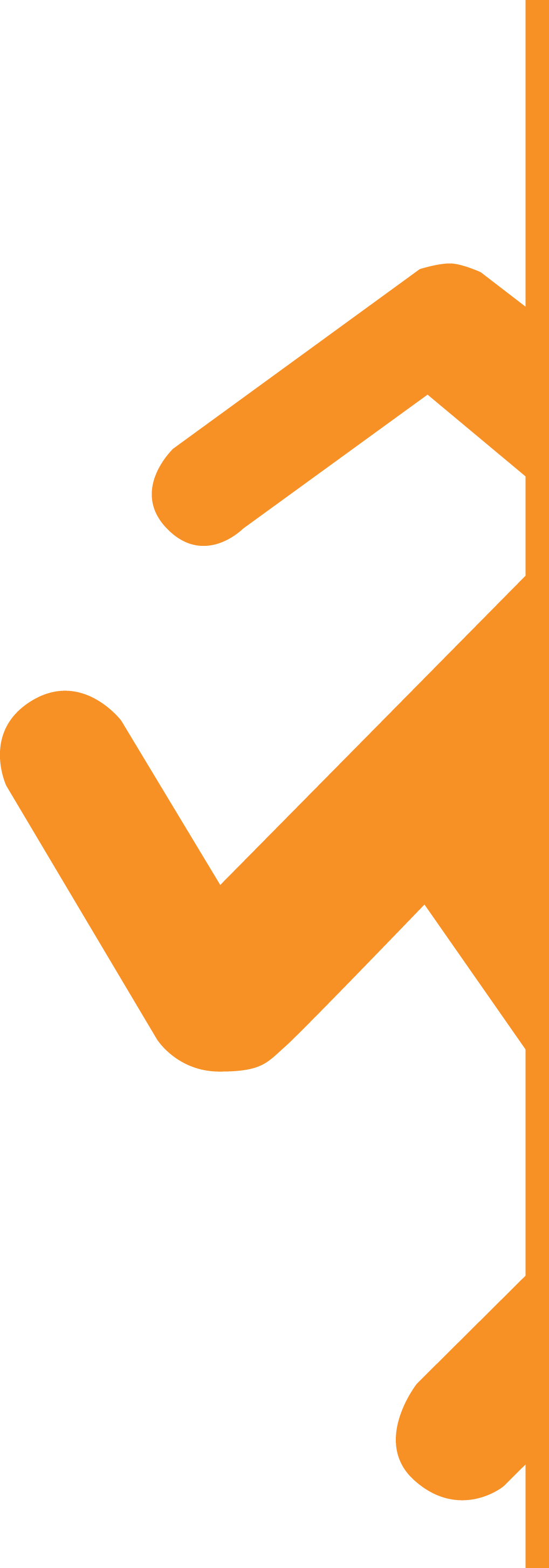 Portal 2 Orange Portal (1018x2907), Png Download