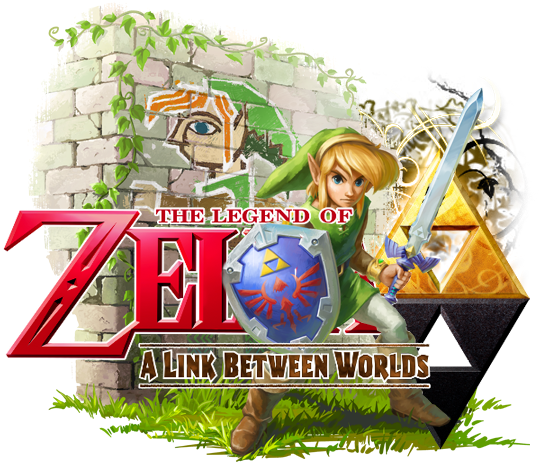 The Legend Of Zelda - Link Between Worlds Link Design (560x500), Png Download