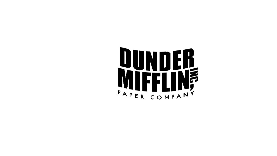 Dunder Mifflin Cotton Tote Bag (1066x600), Png Download