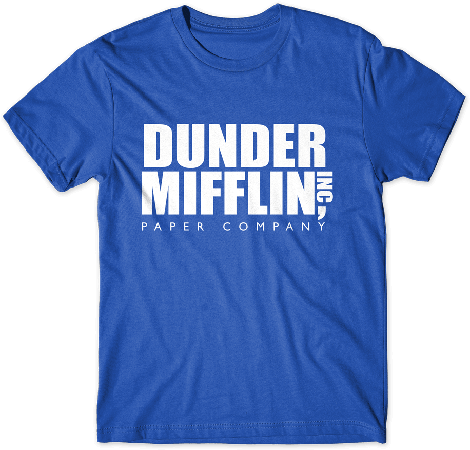 Free Shipping Worldwide Made In The Usa - Dunder Mifflin T Shirt (1000x1000), Png Download