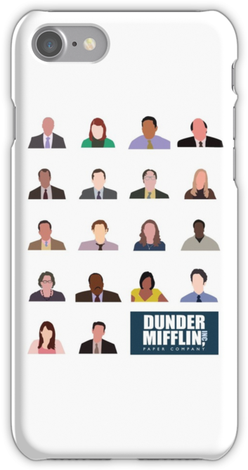 "dunder Mifflin Rolecall - Dunder Mifflin Inc Paper Company Mugs (500x667), Png Download