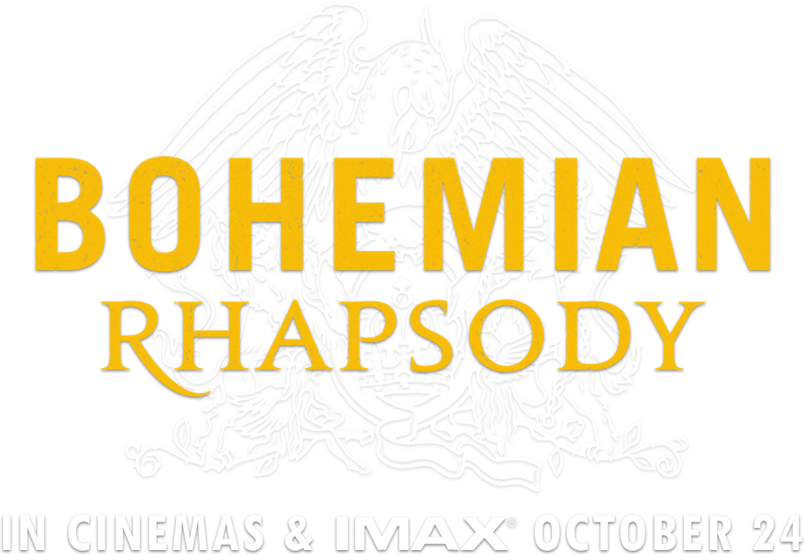 Bohemian Rhapsody Film Banner (1129x778), Png Download