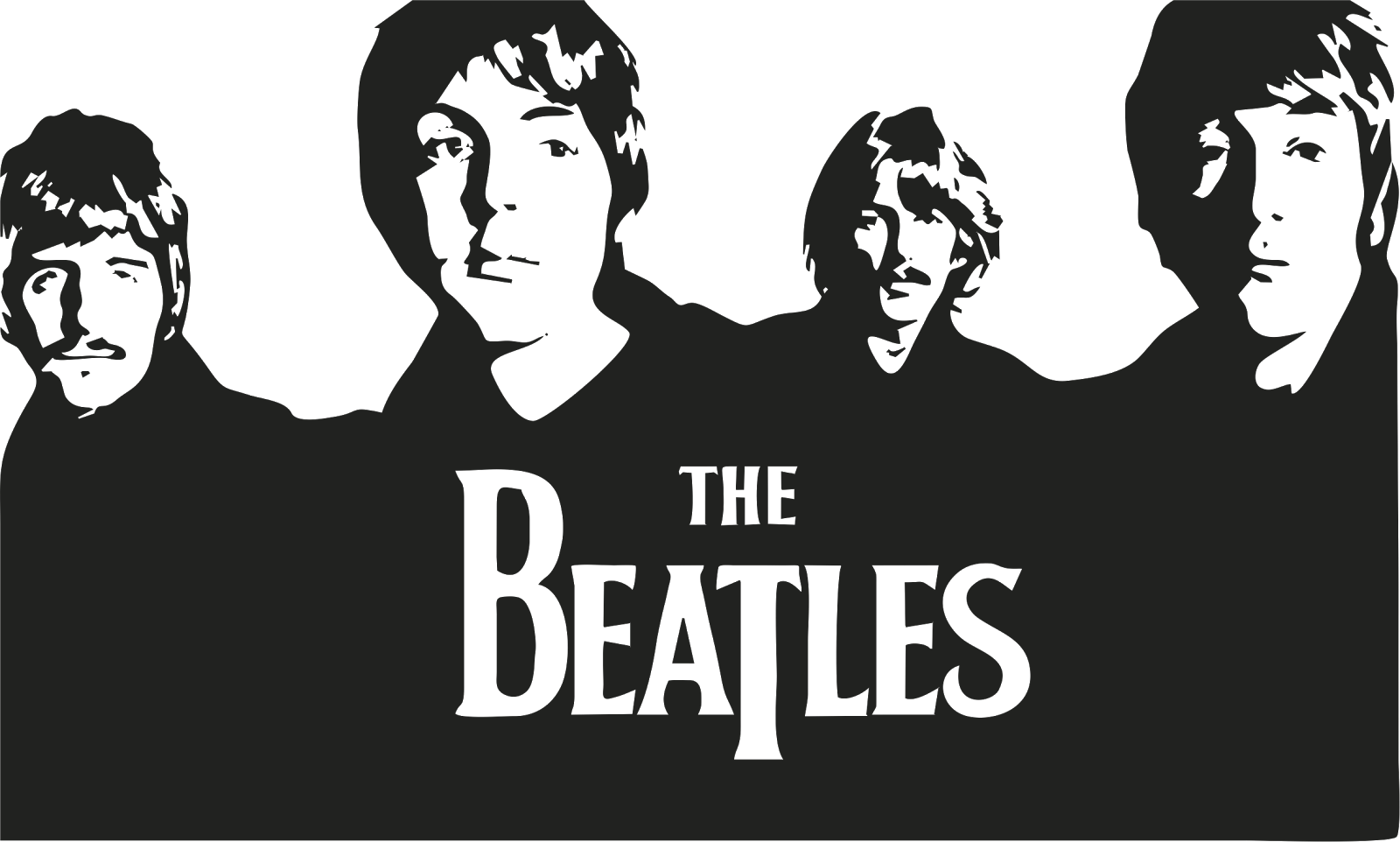 Download The Beatles Png Beatles Logo Png Image With No
