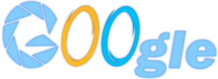 Portal 2 Logo Png - Google (745x273), Png Download