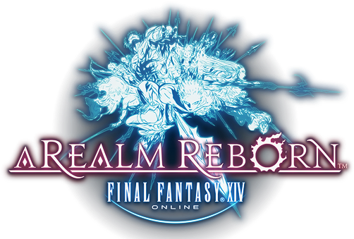 Final Fantasy Xiv A Realm Reborn - Final Fantasy 14 Logo (540x340), Png Download