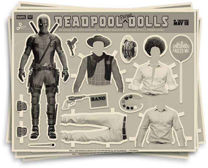 Download - Deadpool (766x640), Png Download