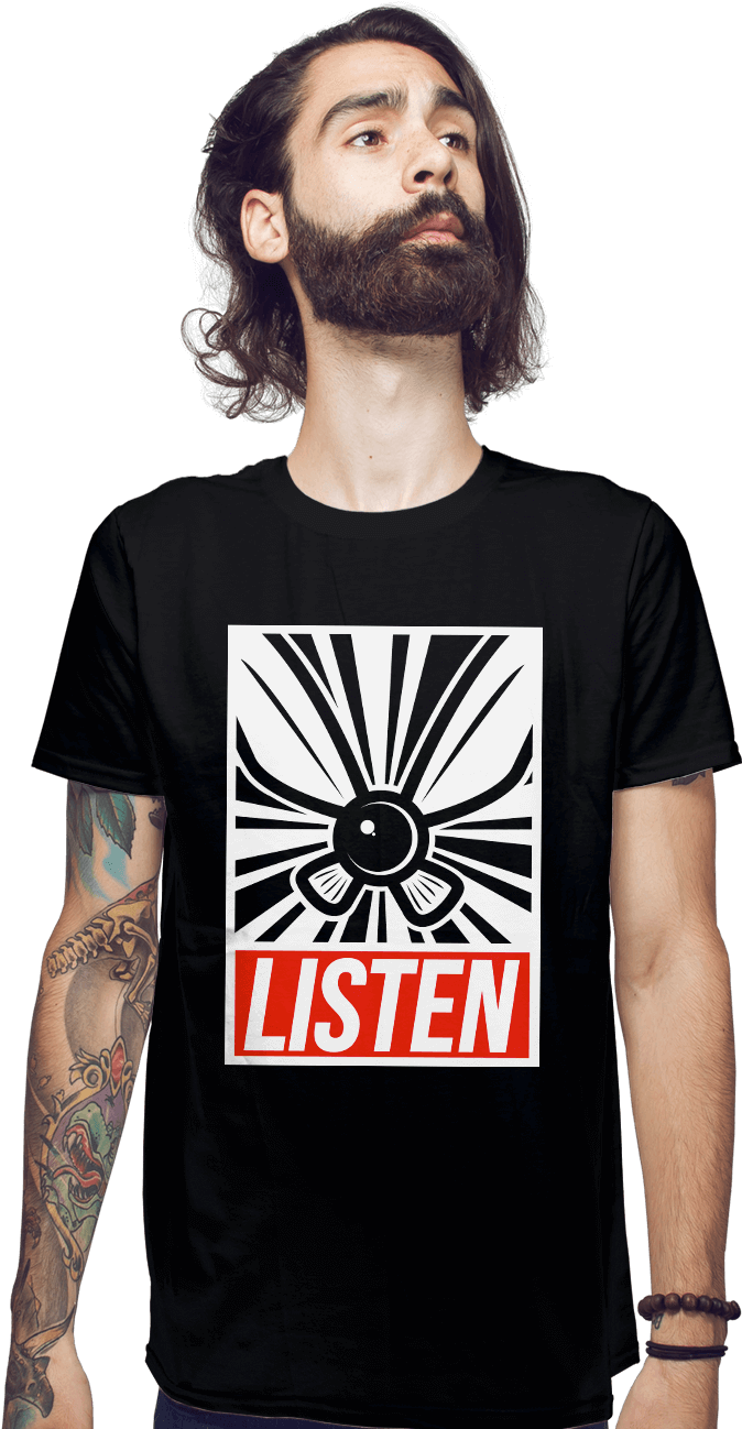 Listen And Obey - Video Game (930x1300), Png Download