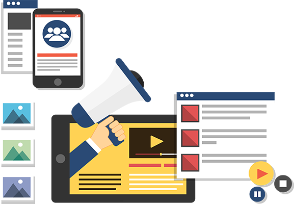 Best News Portal Development - Digital Marketing (577x400), Png Download