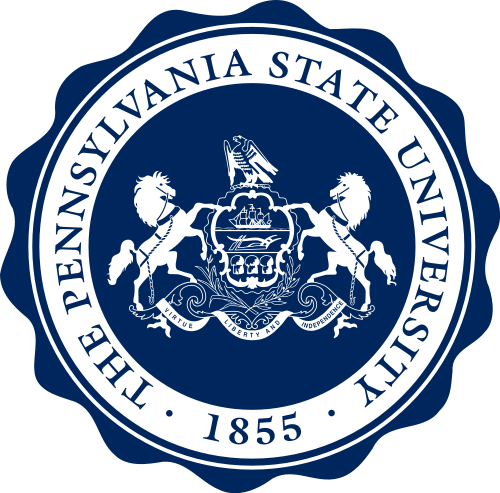 500px-pennsylvania State University Seal Svg - Pennsylvania State University -- University Park (500x493), Png Download