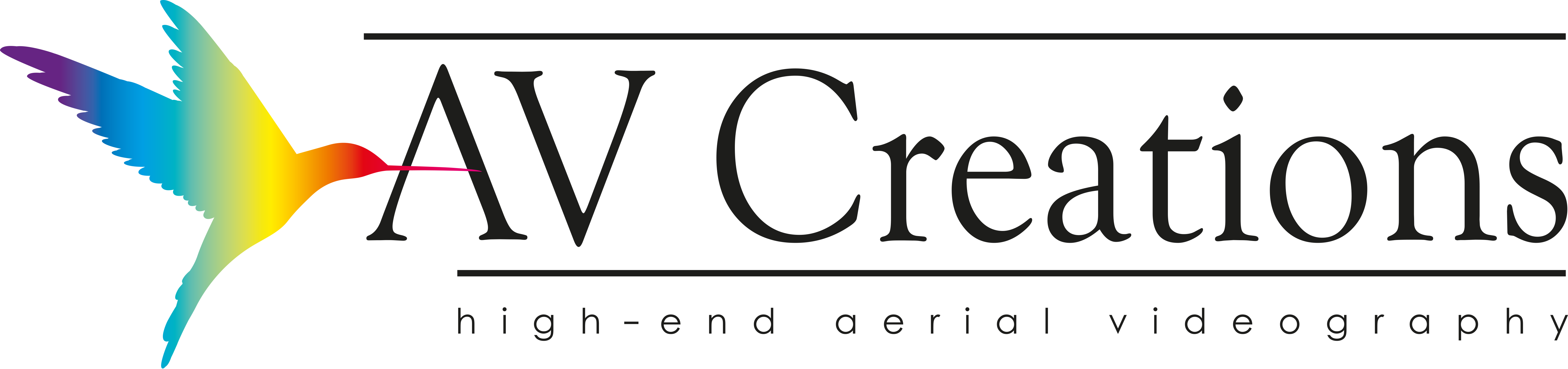 Logo - Av Creation Logo Png (6113x1438), Png Download