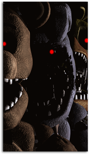 Five Nights At Freddys Mobile Wallpaper Big - Five Nights At Freddy's Wallpaper Iphone (485x550), Png Download