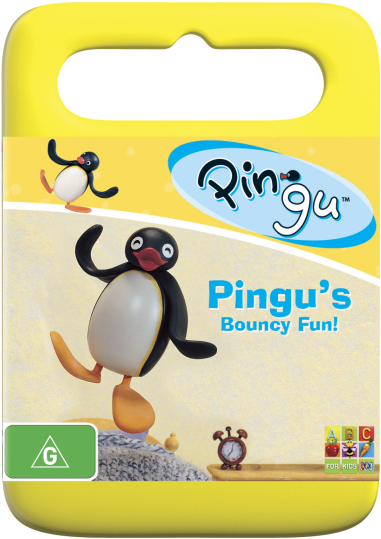 Pingu's Bouncy Fun Dvd - Pingu - Pingu's Bouncy Fun - Dvd (388x550), Png Download
