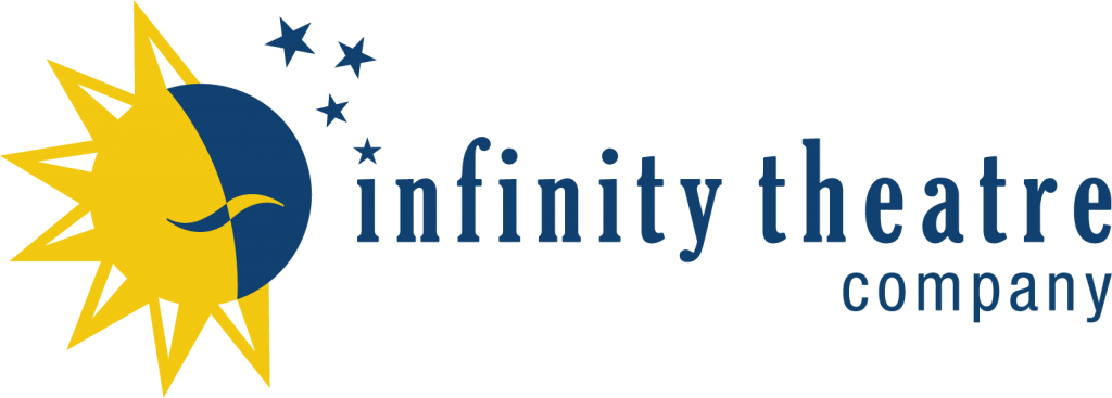 Infinity Logo Blue - Infinity Theatre Company (1024x367), Png Download