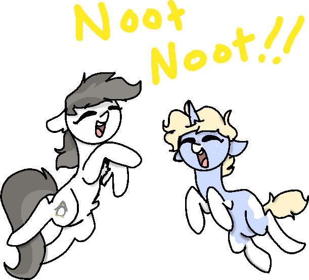 Nootaz, Cute, Oc, Oc - Cartoon (611x554), Png Download