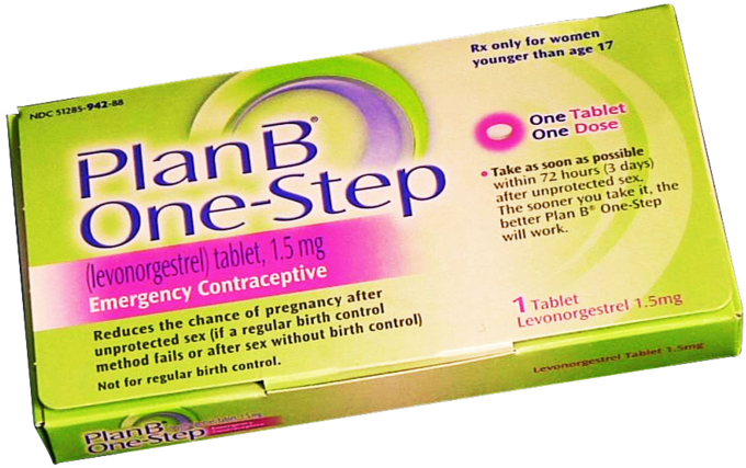 Feminist Group Fights For 'plan B' Vending Machine - Plan B One-step Emergency Contraceptive, 1.5 Mg, Tablet (986x554), Png Download