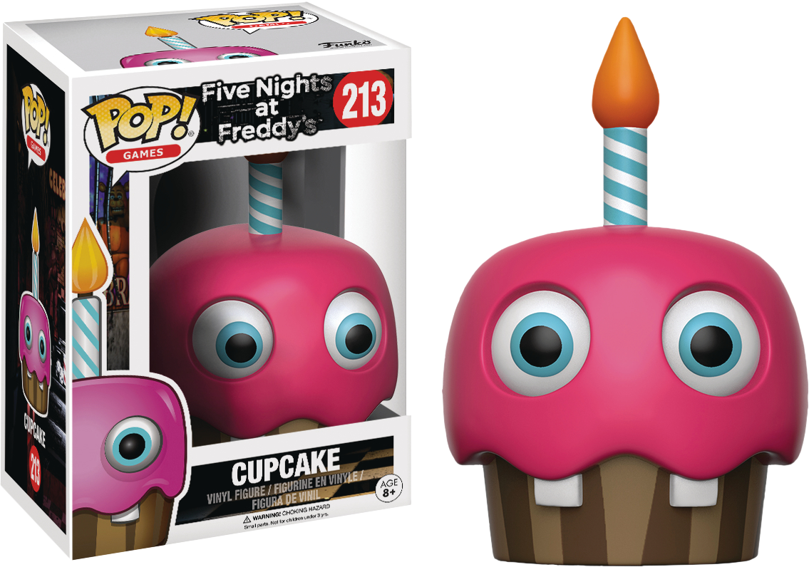 Five - Funko Pop Fnaf Cupcake (1135x796), Png Download