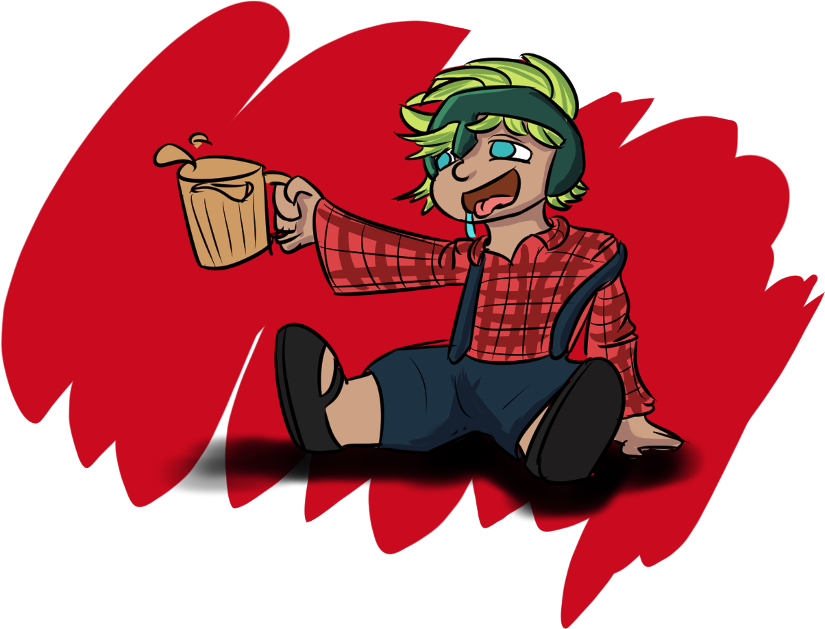 Stuff And Such It's Your Favourite Drunk Gnome Child - Drawing (1221x1221), Png Download