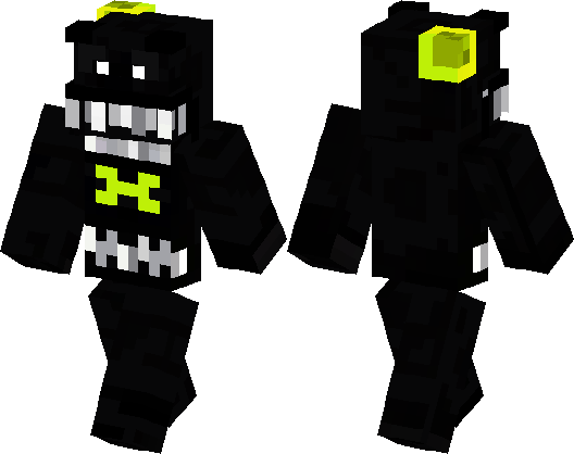 Skins De Minecraft Five Nights At Freddy's (528x418), Png Download