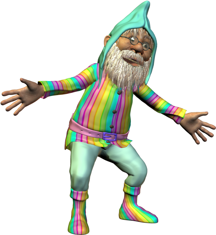 Gnome * - Illustration (983x1024), Png Download