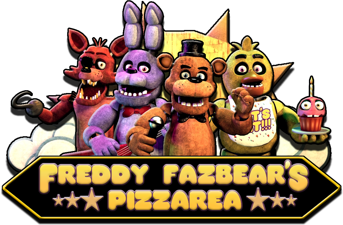 Five Nights - Five Night At Freddys Logotipo (1500x1023), Png Download