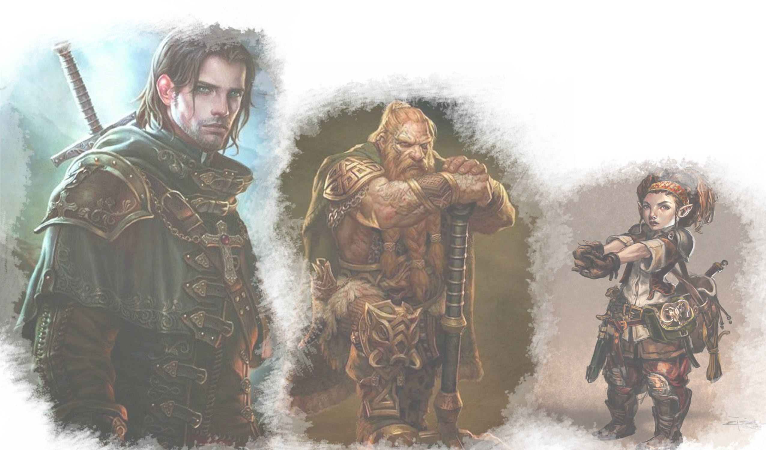 Gnome Communities Exist Scattered About The Lands Of - Action Figure (2550x3300), Png Download