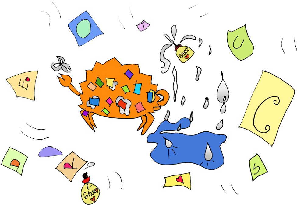 Ferris Says Hi Ferris Busy At Work - Cartoon (1024x734), Png Download