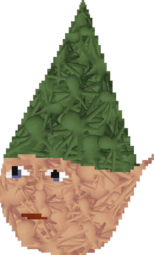 Karambwan Childcreative - Christmas Tree (650x1075), Png Download