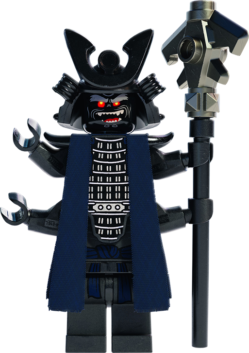 Lego Ninjago Movie Png Clip Library - Lego Ninjago Movie Garmadon (513x726), Png Download