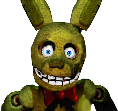Five Nights At Freddy's 3 Five Nights At Freddy's 2 - Spring Bonnie Jumpscare Gif (637x358), Png Download