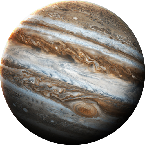 Jupiter - Children's Encyclopedia Of Space [book] (500x500), Png Download
