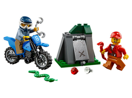 Lego City ~ Off - Lego Police 60170 Dan Lego Jungle 60156 (600x337), Png Download