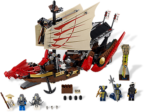 Lego Ninjago 9446 (600x450), Png Download