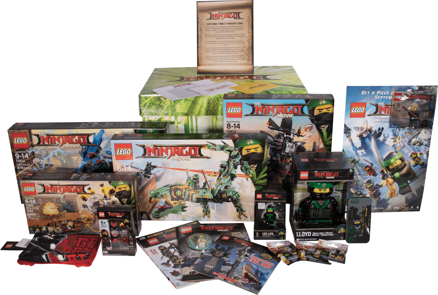 This Special Lego Ninjago Movie Prize Pack Is A Fans - Lego Ninjago Movie Video Game [switch Game] (1528x1029), Png Download