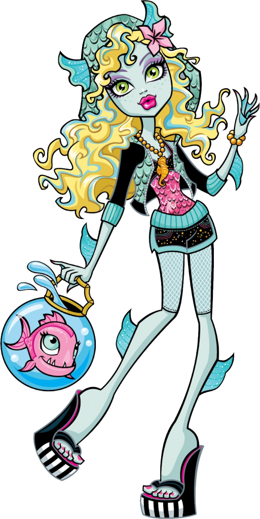 Imágenes De Monster High Con Fondo Transparente, Descarga - Monster High Lagoona Blue (513x1024), Png Download