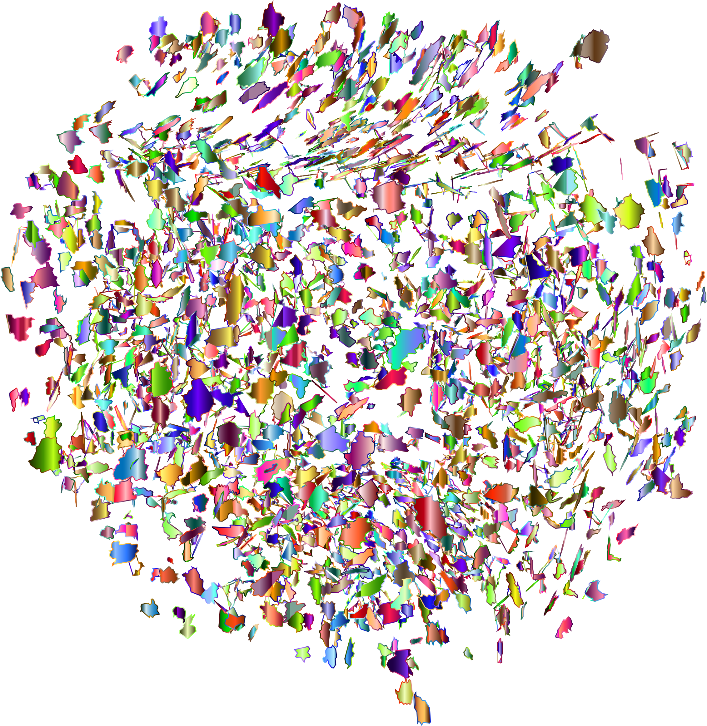 Explosion Debris Png - Neural Network Clip Art (2263x2325), Png Download
