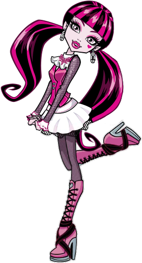 Images Of Draculaura From Monster High - Video Monster High Draculaura (308x531), Png Download