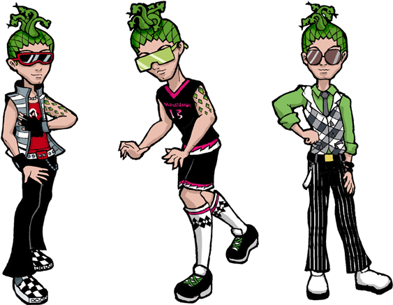 Monster High Images Mh Fan Art Wallpaper And Background - Monster High Personagens Meninos (630x472), Png Download