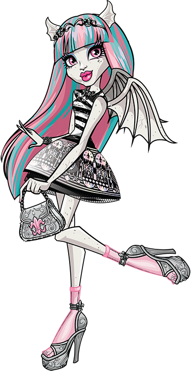Image - Monster High Rochelle Scaris (387x750), Png Download
