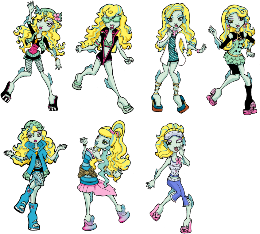 Monster High Fond D'écran Possibly Containing Animé - Lagoona Blue Skull Shores (900x791), Png Download