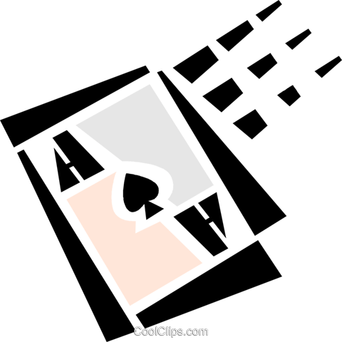 Ace Of Spades Royalty Free Vector Clip Art Illustration - Graphic Design (480x480), Png Download