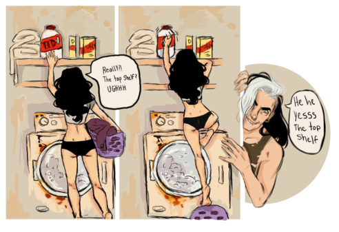 Ursuladecay Image - Comics (500x344), Png Download